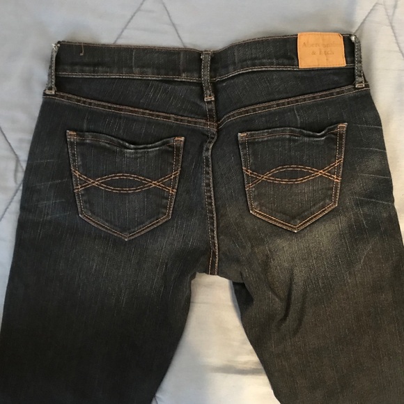 Abercrombie & Fitch women’s blue jeans size 00S - Picture 3 of 4
